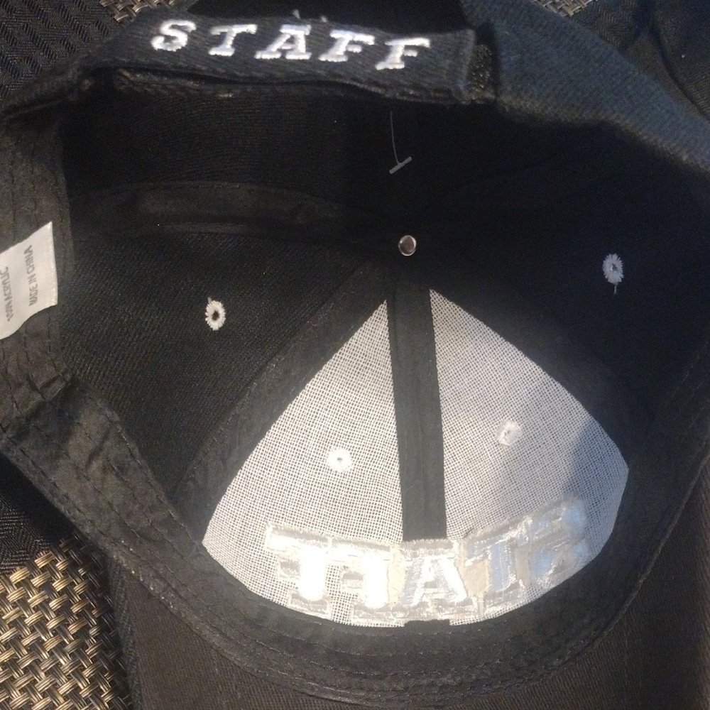 Black STAFF Cap - Picture 5 of 5